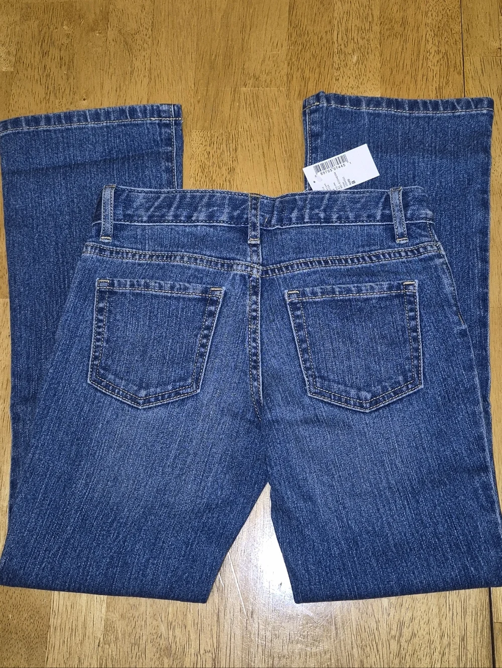 The Children's Place Medium Stonewashed Bootcut Blue Jeans Sz 8 Girls Denim